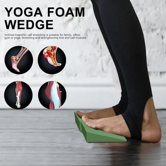 Squat Wedge Block Yoga Wedge Stretch Slant Boards Adjustable Non-Slip Foot Stretcher Improve Lower Leg Strength Gym Equipment
