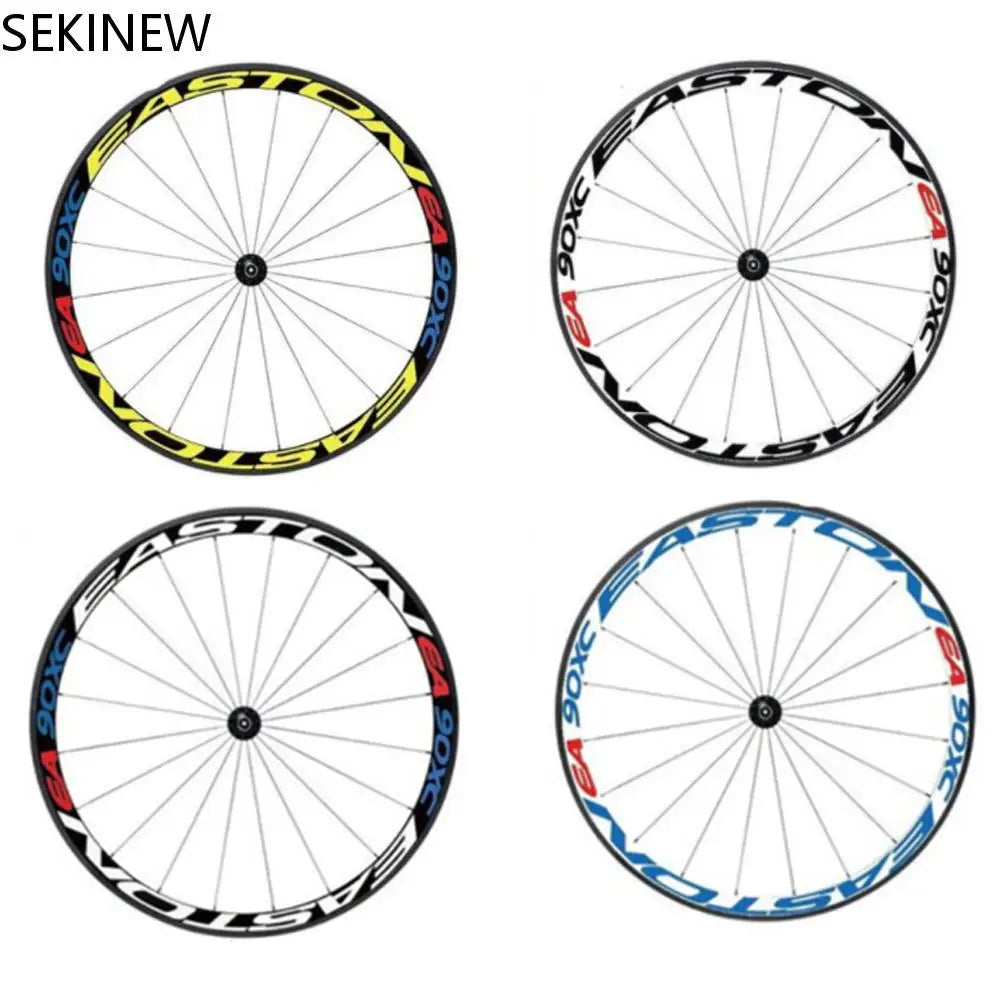 1Side Multicolor Bike Wheel Rims Reflective Stickers Decals Cycling Safe Protector 26/27.5inch Wheel MTB Bike Accessories