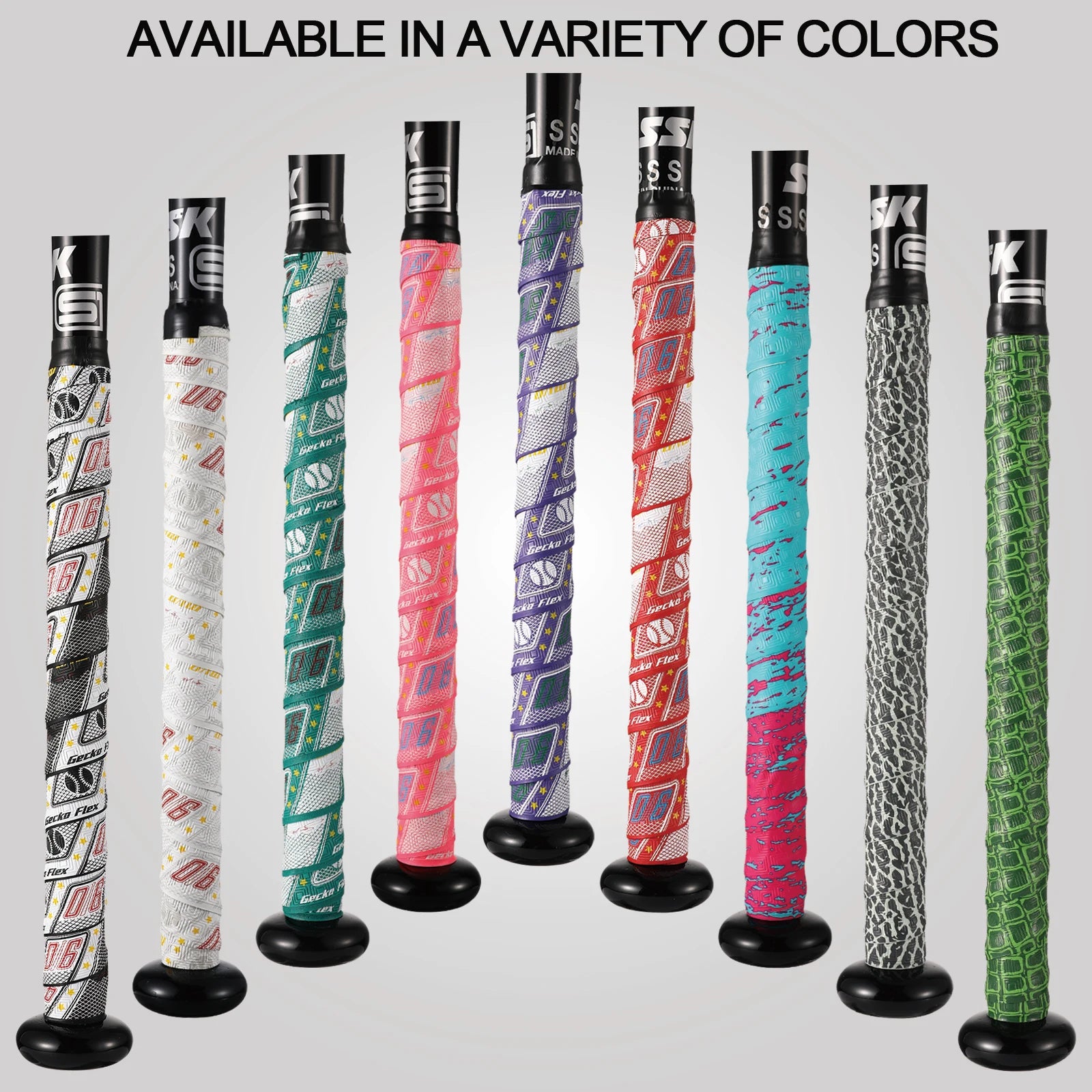 1/3/5/10pcs AMASPORT 1.1mm Baseball Softball Bat Grip Tape Double-Stamp Engraved Square Texture  Sweat-Wicking Bats Grip