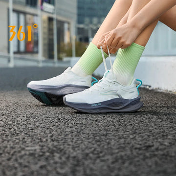 361 Degrees Fierce 5 Women Running Shoes Breathable Wear-resistant Cushioning Lightweight Versatile Female Sneaker 682522218