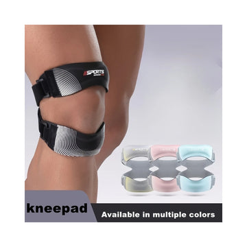 New Upgraded With Double Patella Straps Anti Slip Silicone Sports Knee Pads That Are Adjustable, Stable, And Shock-Absorbing