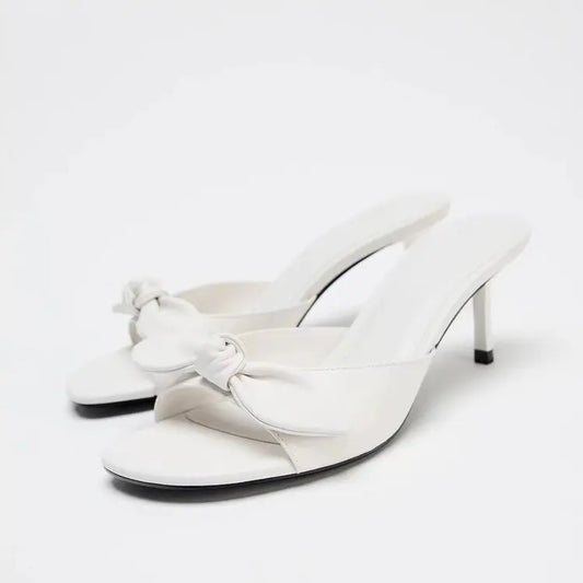 High-heeled Shoes Women's New 2025 Summer Luxury Brand Designer Open-toed Sandals High-quality Plus-size Women's Slippers