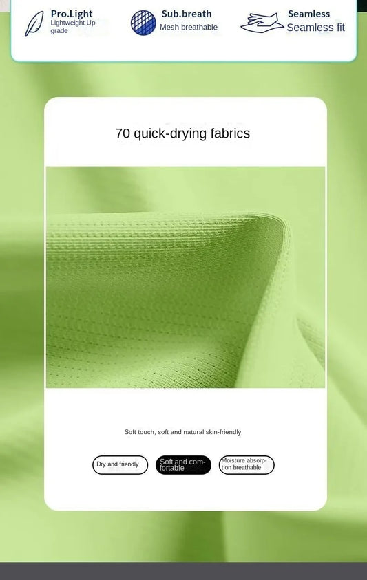 Trendy, simple, sunscreen, breathable, quick drying clothes, long sleeved men's tight fitting clothes, running training, sports,