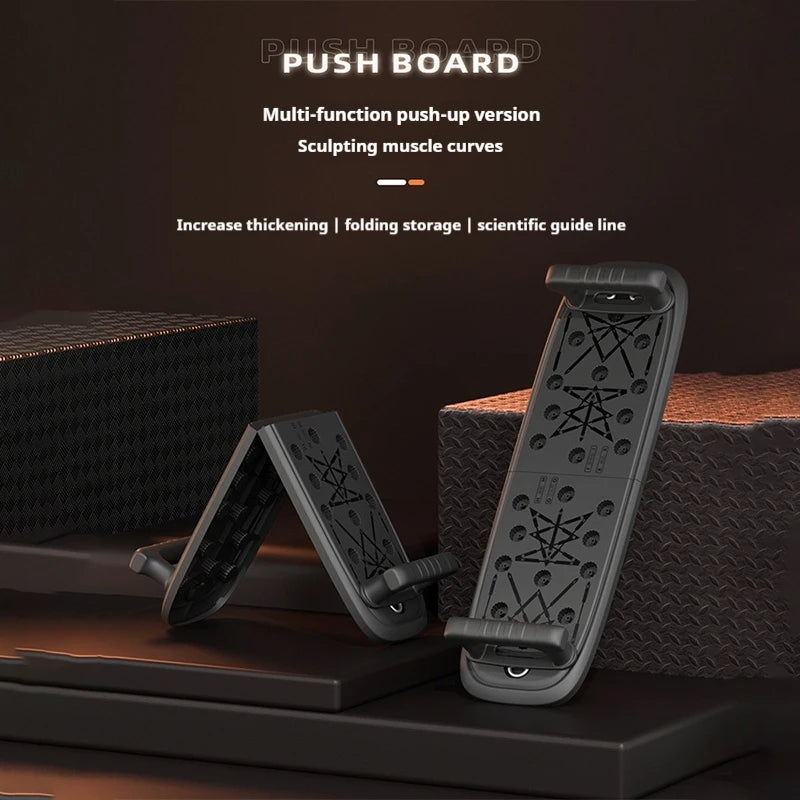 Adjustable Multi-Angle Push Up Bar Heavy Duty Core Training Equipment Foldable Design