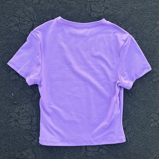 Solid color women's soft breathable yoga short-sleeved comprehensive training tight T-shirt with exposed belly button fitness sh