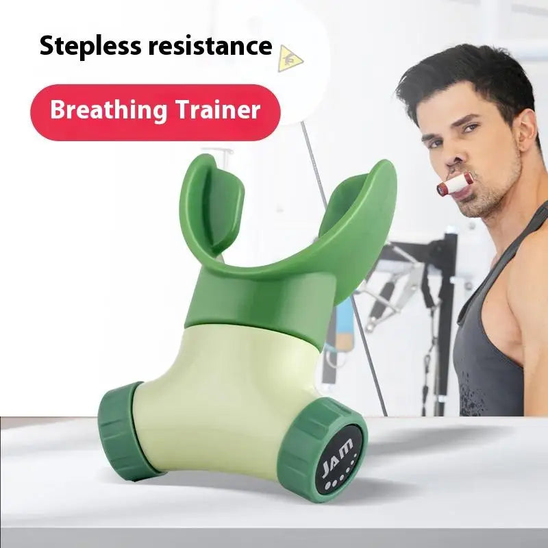 HUA HUA Breathing Trainer Lung Respirator Fitness Equipment Respiratory Silicone High Altitude Training Expiratory Exercise Tool