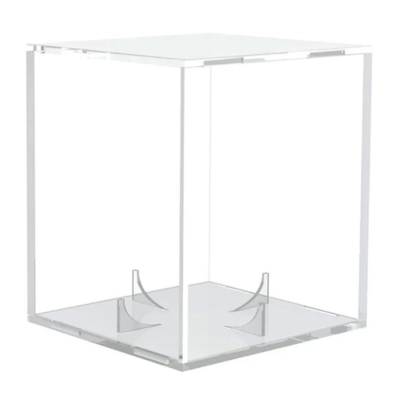 1pc Baseball Acrylic Box Acrylic 80*80*80 Transparent Baseball Storage Collecting Box