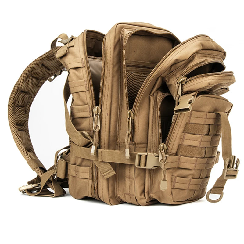 30L Lightweight Tactical Backpack Military Daypack Molle Assault Pack for Hiking Camping Travel Hunting Trekking Outdoor Sports