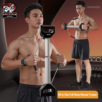 2025 Adjustable Muscle Trainer Full Body Resistance Bands for Men Women Home Travel Core ABS Glutes Workout Equipment
