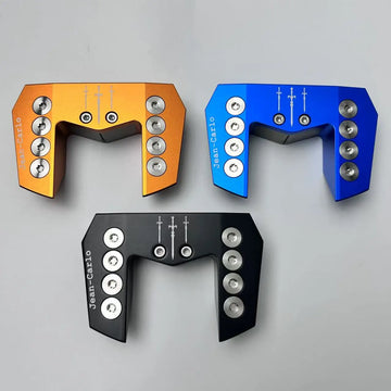 Jean Carlo Golf Putter Head - CNC Milled Aluminum Alloy - Precision Weighted Design Compatible