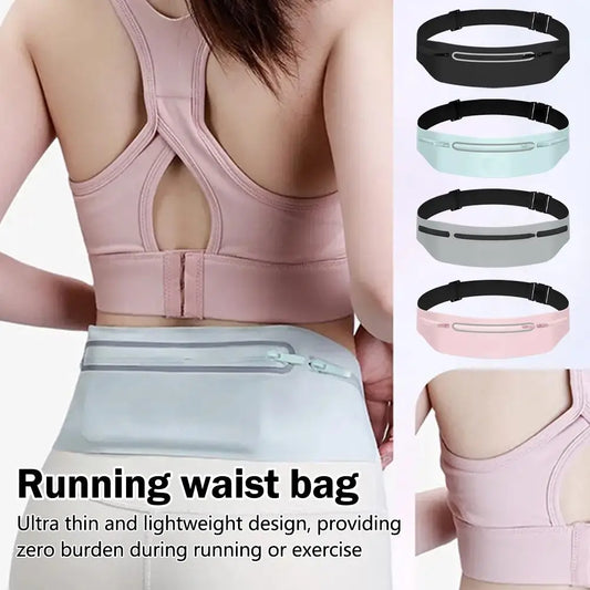 Running Waist Bag Outdoor Cycling Bag Waterproof Sport Mobile Phone Case Running Jogging Run Pouch Cycling Pouch Belt Bag