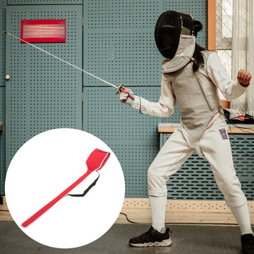 Red Oxford Cloth Fencing Bag Adjustable Strap Sword Bag Martial Products Reusable oxford cloth sword bag Outdoor Fencing storage