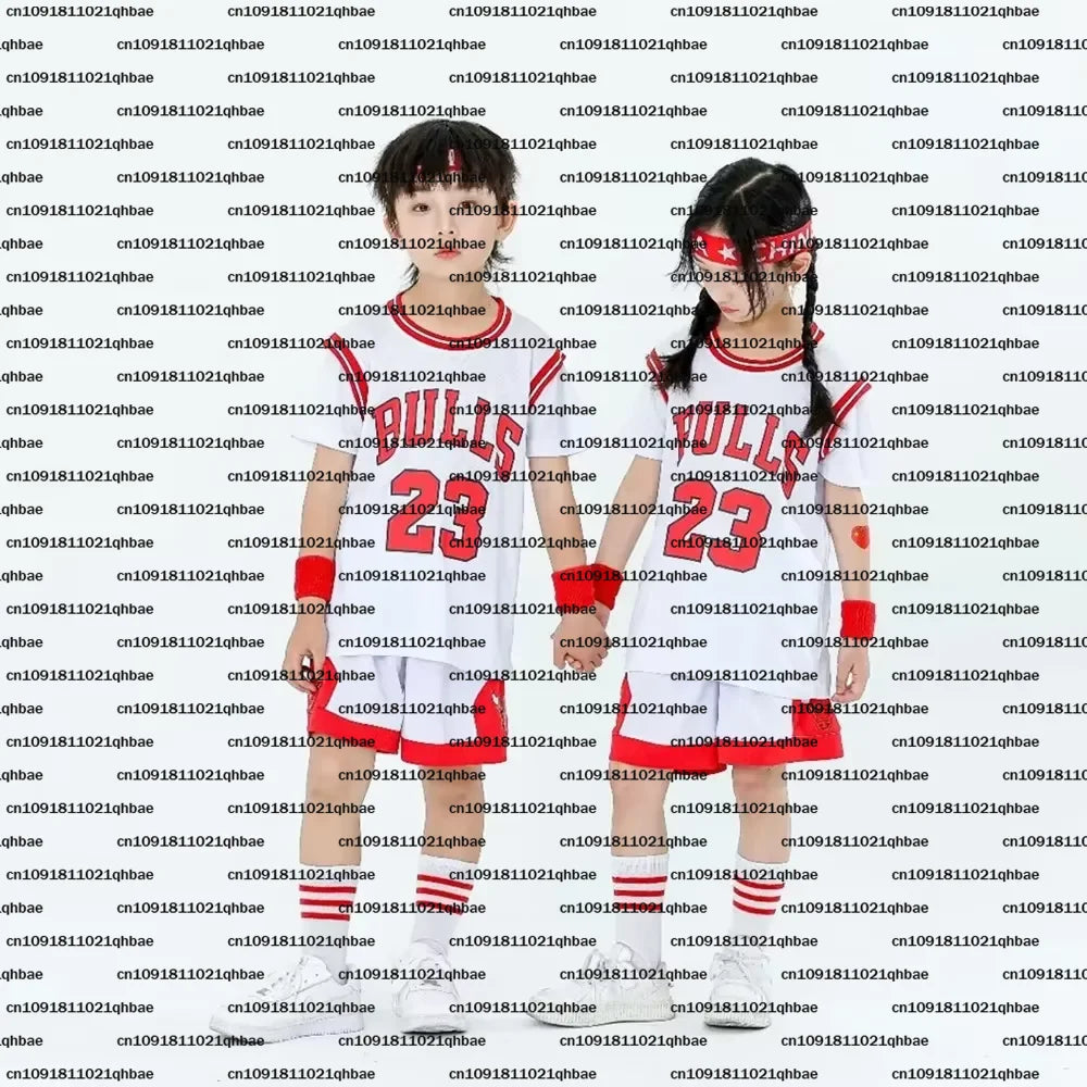 2025 Children's Basketball Jersey Set Casual Quick Drying Breathable Fashion Sports Set Sleeveless T-shirt Shorts 2-piece Set