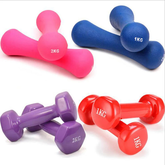 MIYAUP-Ladies Weightlifting Dumbbell, Bone Shape, Portable Fitness Equipment, Hexagonal, Solid Iron, New Design