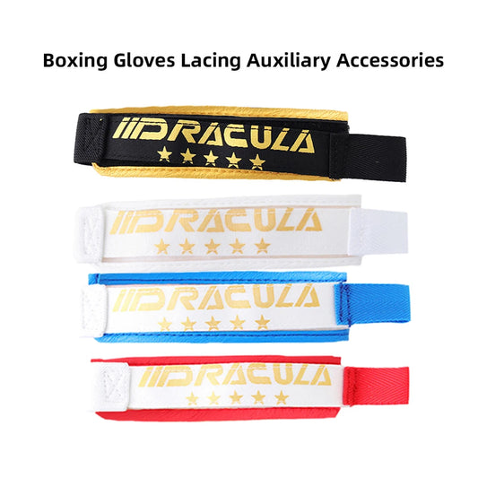 Boxing Gloves Lace Up By Yourself Muay Thai Glove Converter with HOOK & LOOP Martial Arts Karate Kickboxing Adults Fixed Wrist