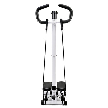 Exercise Stepper Machine For Home Fitness Stepper Workout LCD Display Handle and Resistance Bands Cycle Machine Climber Leg