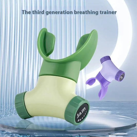 HUA HUA Breathing Trainer Lung Respirator Fitness Equipment Respiratory Silicone High Altitude Training Expiratory Exercise Tool