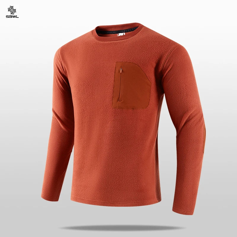 SBWL Quick Dry Running Shirt Men Fitness Sport Gym T-shirt Bodybuilding Gym Workout Long-sleeved T-shirt compression shirt Tees