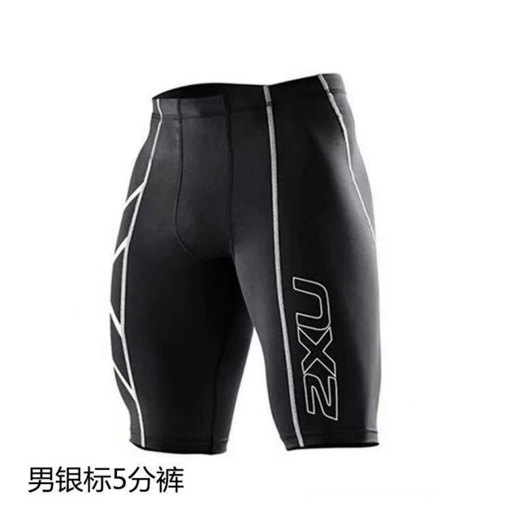 New Men Quick Dry Short Mens Compression Running Tights Gym Fitness Sport Shorts Leggings Male Underwear