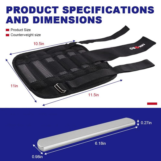 Full Set Of Equipment Of Adjustable Weight Running Physical Training  Fitness Dumbbell strap Wrist And Ankle Training  Kit