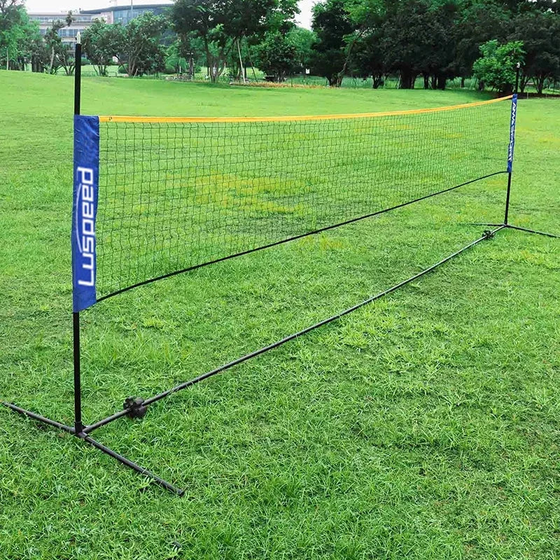 Portable Folding Standard Professional Badminton Net Indoor Outdoor Sports Volleyball Tennis Training Square Nets Mesh Only net