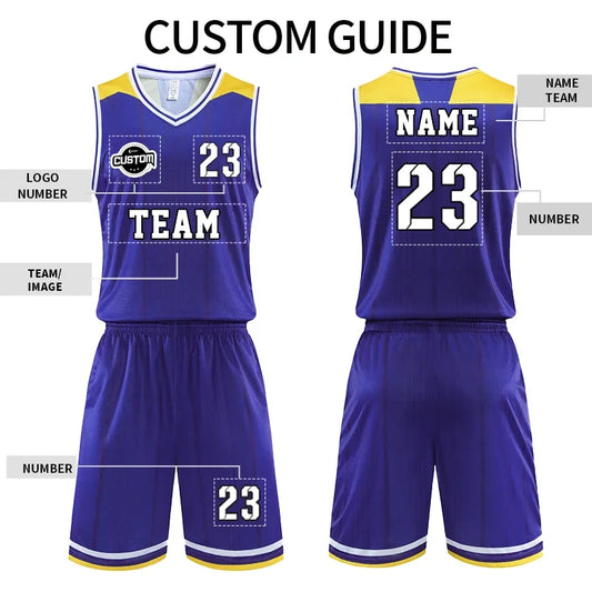 Mens Basketball Jersey Set Uniforms Child Boys Girls Sports clothing Breathable Youth Training basketball jerseys shorts JLS-232