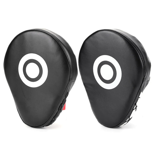 Curved Boxing Hand Target PU Leather Boxing Punching Bag Wear Resistant Taekwondo Hand Target Sports Training Equipment
