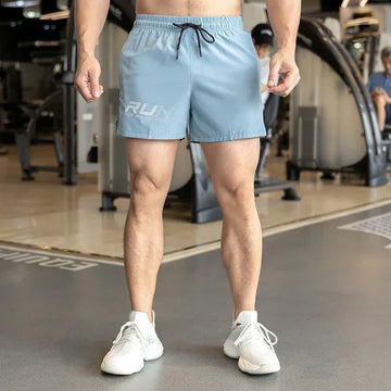 Man Summer Gyms Workout Bottoms Fitness Sports Shorts Quick Dry Beach Pants Men Jogging Running Sportswear Sports Pants