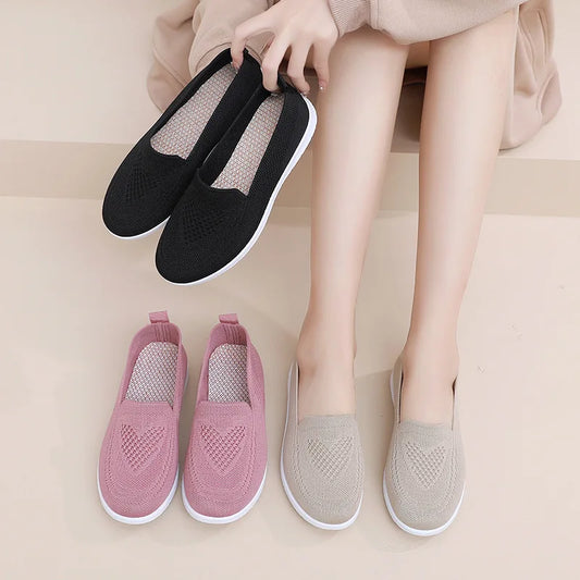 Women's Shoes Spring Summer Casual Breathable Chunky Sole Flat cheap shoes clearance