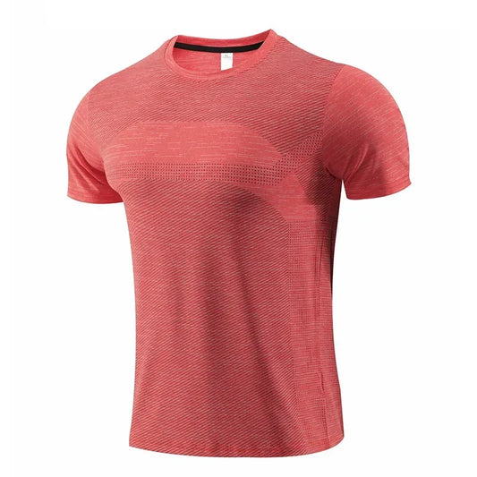 Multicolor Quick Dry Short Sleeve Sport T Shirt Gym Jerseys Fitness Shirt Trainer Running T-Shirt Men's Breathable Sportswear