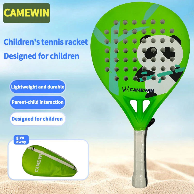 Child Padel racket Tennis racket Paddle racket Cricket bat Beach tennis racket Racket tennis 50%carbon fiber 50%glass fiber