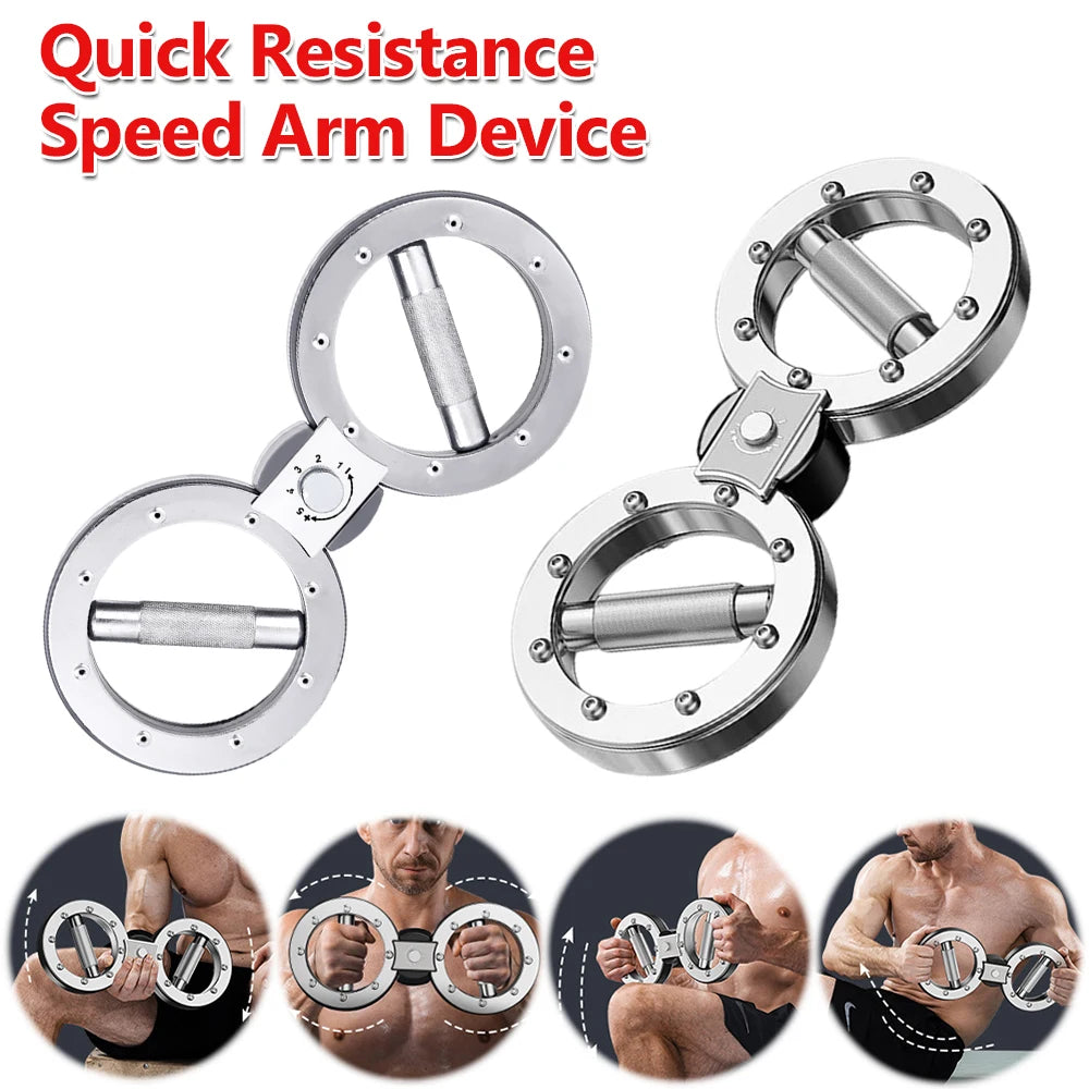 Burn Machine Arm Workout Equipment 8 Pounds Resistance Adjustable Forearm Exerciser Arm Strengthener for Fitness Workout Boxing