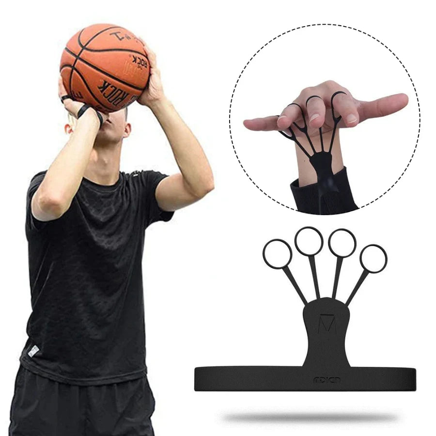 Basketball finger Shooting Aid Silicone Training Equipment Basketball Pitching Training Corrector Shooting Posture Hand Holder