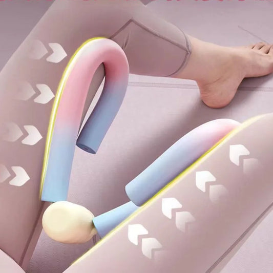 Thigh Workout Exerciser Thigh Toner for Butt/Leg/Arm/Chest Bodybuilding Fitness Weight Slimming Home Gym Trainer Equipment