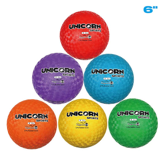 Playground Balls 6 inch Rainbow UltraPlay outdoor for kids and adult