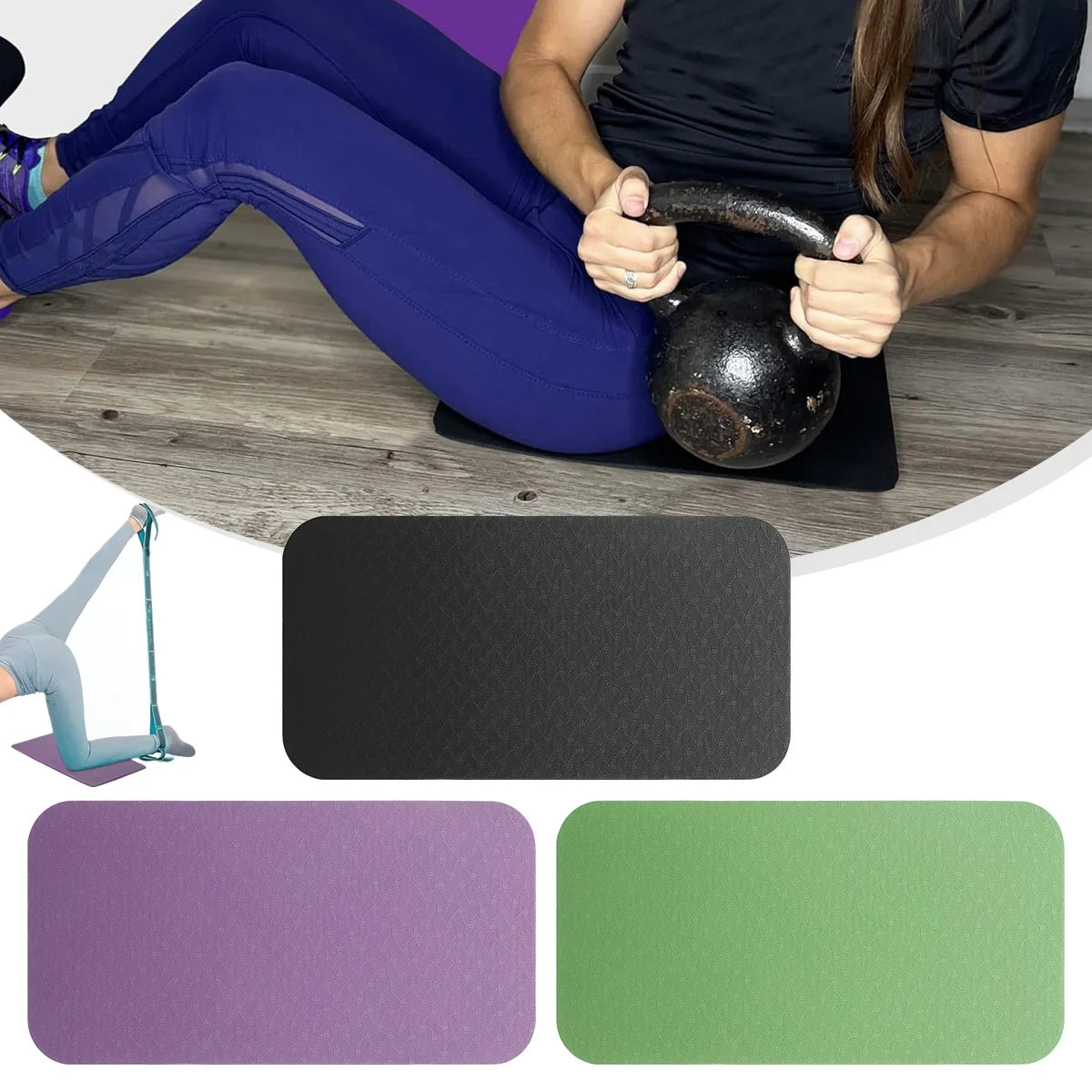 Yoga Knee black Pad Cushion Knees Protection Sponge Knee Cushion Exercise Gardening Yard Work Yoga knee pad fitness Hot Selling