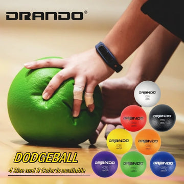 Dodgeball, 6.3 inch Skin Foam Dodgeball,  Low Bounce, Handball, Kickball, Playground Ball, Team ball Sports, Soft Skin