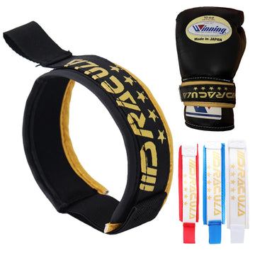 Boxing Gloves Lace Up By Yourself Muay Thai Glove Converter with HOOK & LOOP Martial Arts Karate Kickboxing Adults Fixed Wrist