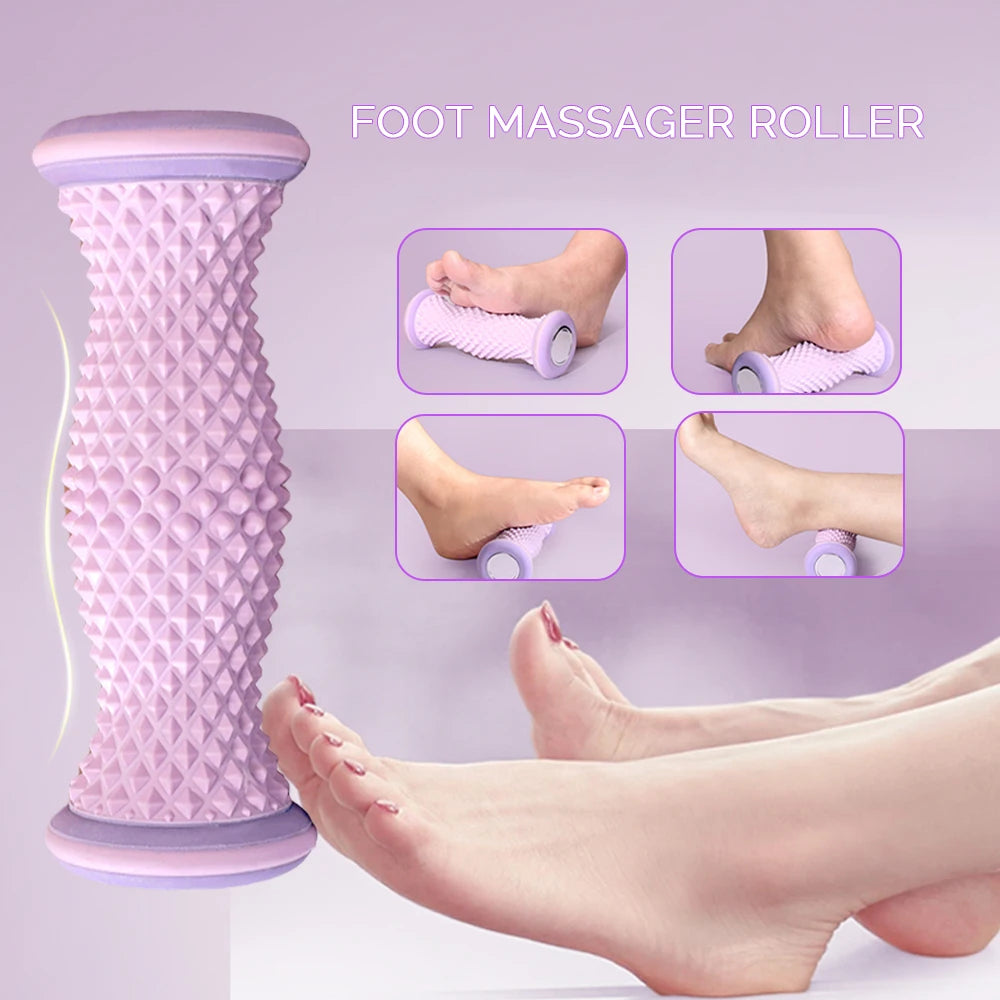 Foot Massage Roller Foot Roller Foot Massager Plantar Acupressure Relaxation Feet Shiatsu Massager Calf Shaping Massage Tools