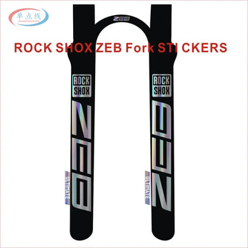 2021 Rockshox ZEB ULTIMATE Mountain Bike Front Fork Decals Bicycle MTB Front Fork Stickers Bike Accessories