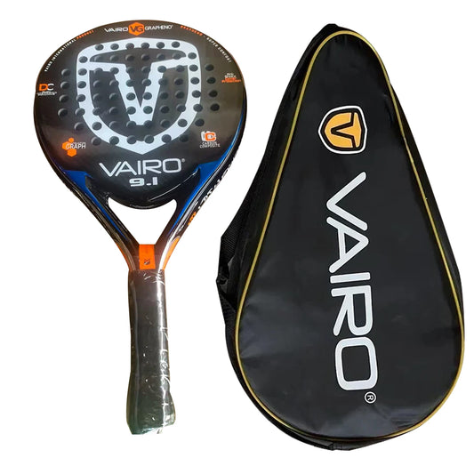 Padel Tennis Racket, 3K Carbon Fiber, Eva Soft Memory Shape, Rough Surface, High Balance Padel Paddle without Bag