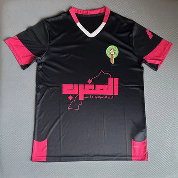 Morocco 2025/26 Season Football Classic Men's and Women's Jerseys Fan Culture Competition Breathable Quick-drying Tops T-shirts