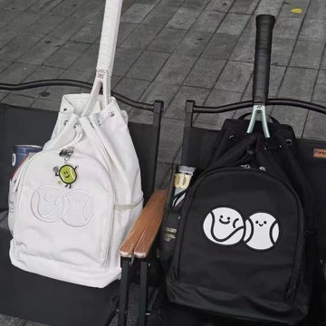 Portable Pickleball Backpack with Water Bottle Holder Multifunctional Tennis Rackets Bag Large Capacity Durable Badminton Bag