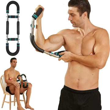 Twister Arm Trainer Adjustable Chest Workout Equipment U-Shaped Twister Arm Exerciser Spring Resistance Home Fitness Equipment