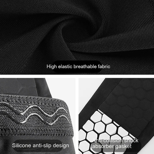 1/3 Pcs Leg Sleeves Shin Guards Shockproof Honeycomb Nylon Support Sock Shin Protector Soccer Gear Soccer Shields Sports Legging