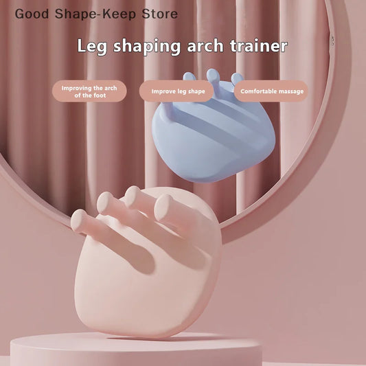 Foot Arch Trainer – TPE Anti-slip Leg Shaping Exerciser For Yoga Muscle Relaxing Massage – Gym Sports Fitness Equipment – 1 Pair