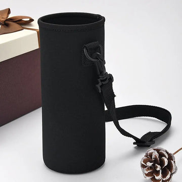 Portable Outdoor Sports Water Bottle Insulated Cup Cover Bag Outdoor Sports Bottle Strap Pouch Portable Kettle Storage Cup Cover