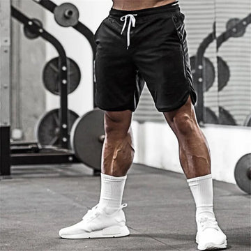 Mens Casual Fashion Beach Shorts Gym Fitness Bodybuilding Sport Short Pants Summer Cool Breathable Quick Dry Basketball Shorts
