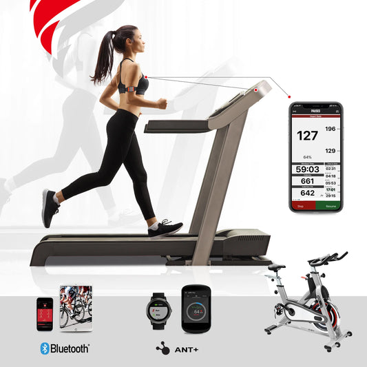 FITCENT Armband Heart Rate Monitor ANT+ Bluetooth5.0 Rechargeable Optical HR Sensor for Polar Wahoo Garmin Bike Computer Peloton