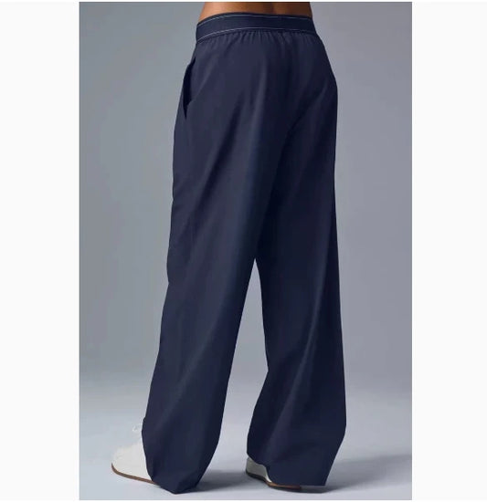 High Waist Women Clothing Yoga Casual Straight Casual Pants Sports Fitness